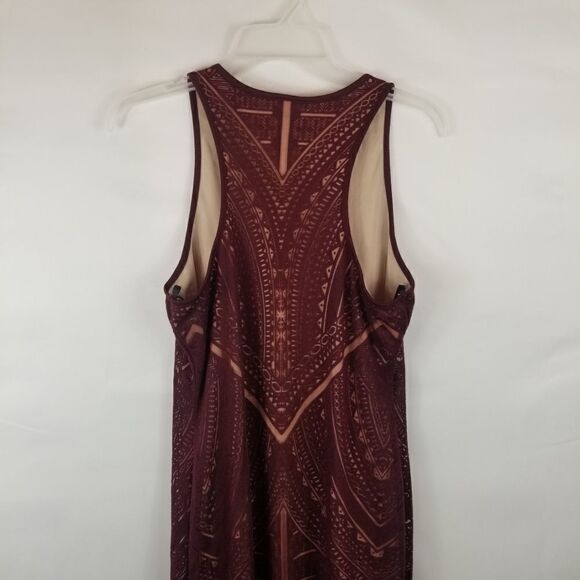 MOSSIMO LINED BURGANDY DRESS. SZ M. - Picture 12 of 16